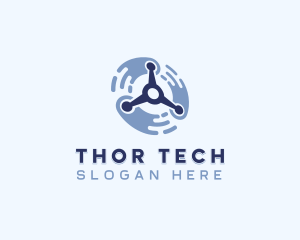 Drone Tech Aerial logo design