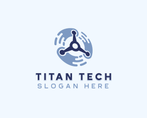 Drone Tech Aerial logo design