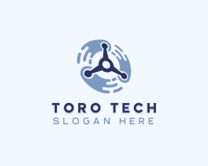 Drone Tech Aerial logo design