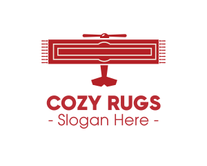 Rug - Flying Rug Aircraft logo design