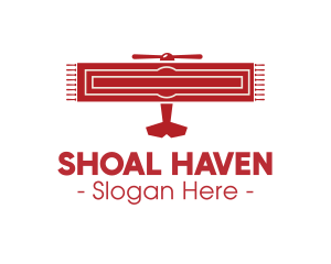 Shoal - Flying Rug Aircraft logo design