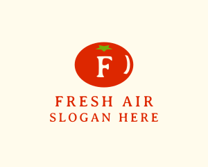 Fresh Tomato Fruit logo design