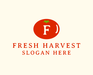 Fresh - Fresh Tomato Fruit logo design