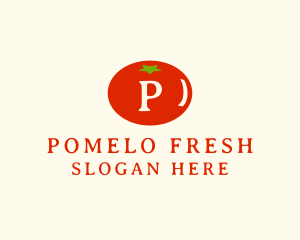 Fresh Tomato Fruit logo design