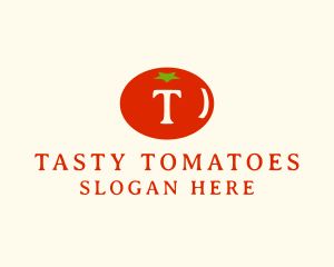 Fresh Tomato Fruit logo design