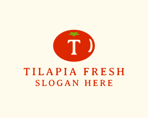 Fresh Tomato Fruit logo design