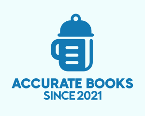 Blue Cook Book  logo design