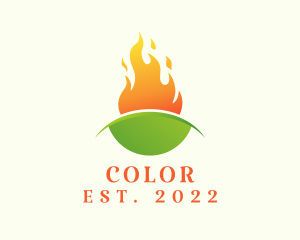 Colorful - Eco Fire Energy Fuel logo design