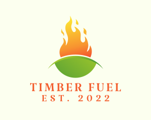 Eco Fire Energy Fuel logo design