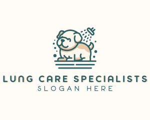 Pet Puppy Grooming logo design