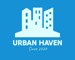 Urban City Buildings logo design