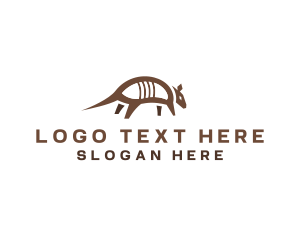 Texas - Wildlife Armadillo Zoo logo design