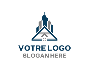 Structure - Realty Building Property logo design