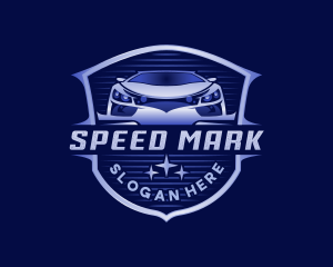 Car Race Automotive logo design