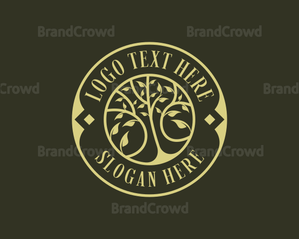 Tree Forestry Garden Logo