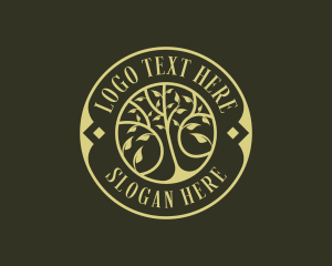 Forestry - Tree Forestry Garden logo design