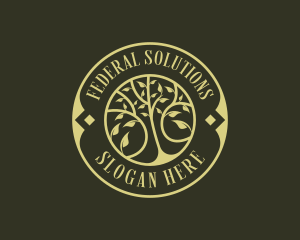 Tree Forestry Garden Logo