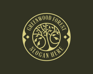 Forestry - Tree Forestry Garden logo design