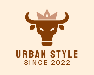 Matador - Crown Cattle Bull logo design