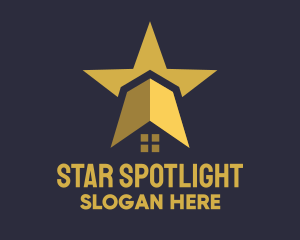 Star Home Roofing logo design