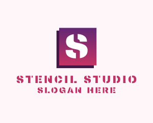 Stencil - Generic Gradient Stencil logo design