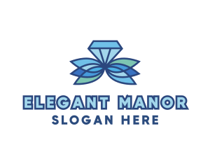 High Class - Diamond Plant Jewelry logo design