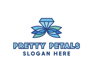 Diamond Plant Jewelry logo design