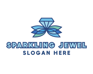 Diamond Plant Jewelry logo design