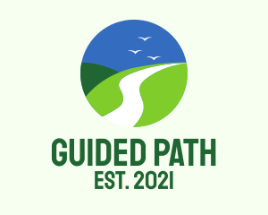 Path - Circle Outdoor Travel logo design