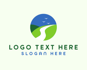 Travel - Path Outdoor Travel logo design