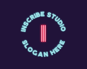 Neon Club Pub Studio logo design