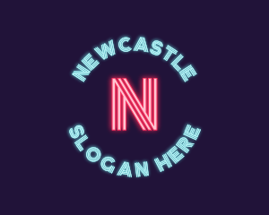 Neon Club Pub Studio logo design