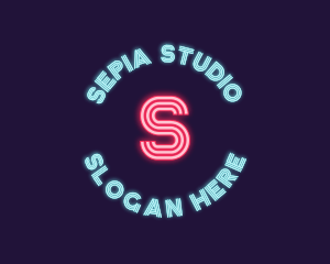 Neon Club Pub Studio logo design