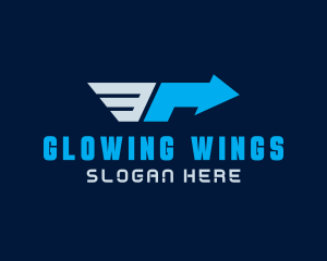 Wing Arrow Logistics logo design