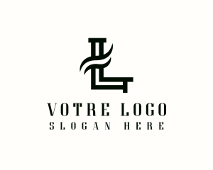 Letter L - Legal Attorney Firm logo design