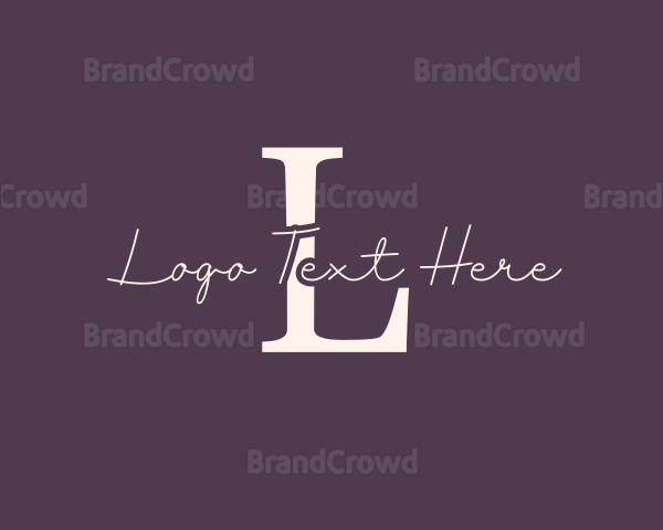 Fashion Apparel Boutique Studio Logo