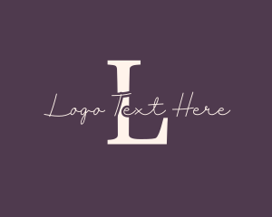 Fashion Apparel Boutique Studio Logo