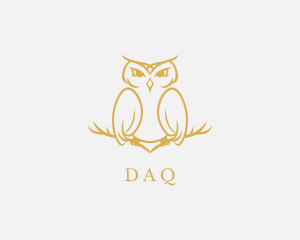 Owl - Owl Animal Monoline logo design