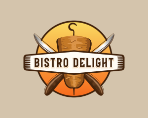 Shawarma Kebab Cuisine logo design