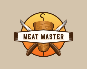 Shawarma Kebab Cuisine logo design