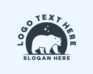 Norway - Wildlife Polar Bear logo design