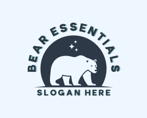 Wildlife Polar Bear logo design