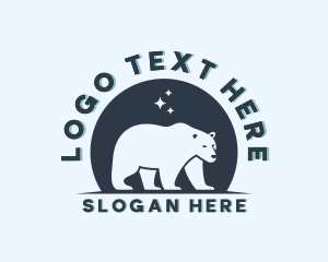 Arctic - Wildlife Polar Bear logo design