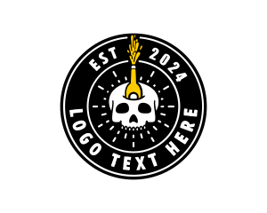 Indie - Liquor Skull Bistro logo design