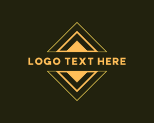 Social - Futuristic Tech Diamond logo design