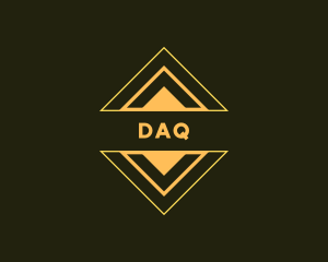 Futuristic Tech Diamond logo design