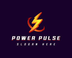 Wattage - Electric Power Thunder Energy logo design