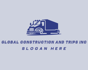 Cargo - Freight Truck Mover logo design