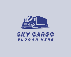 Freight Truck Mover logo design