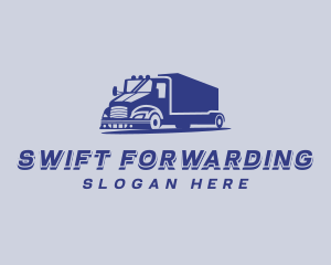 Freight Truck Mover logo design